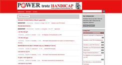Desktop Screenshot of forum.powertrotzhandicap.de